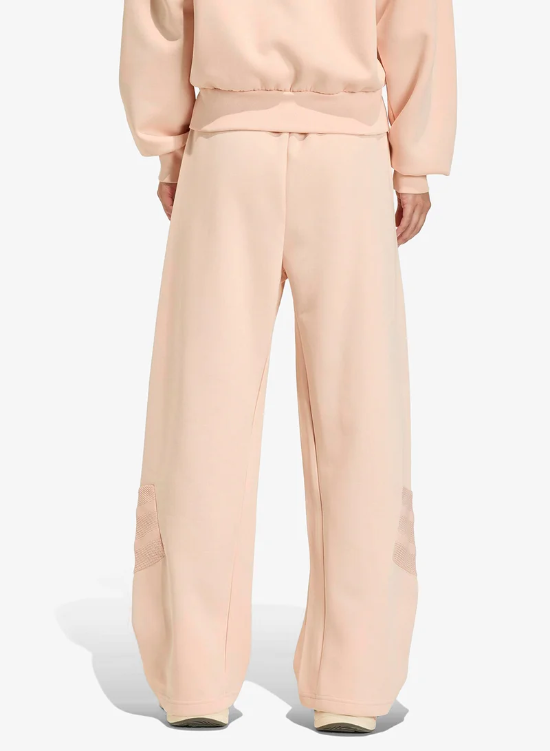 اديداس بنطلون بأساور مفتوحة بثلاثة خطوط أيقونات المستقبل