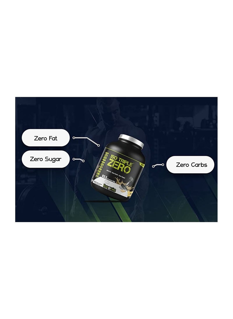 Laperva - Isolated Whey Protein Powder Triple Zero Next Generation 25g Protein Belgian Chocolate 5 Lb - Image 1