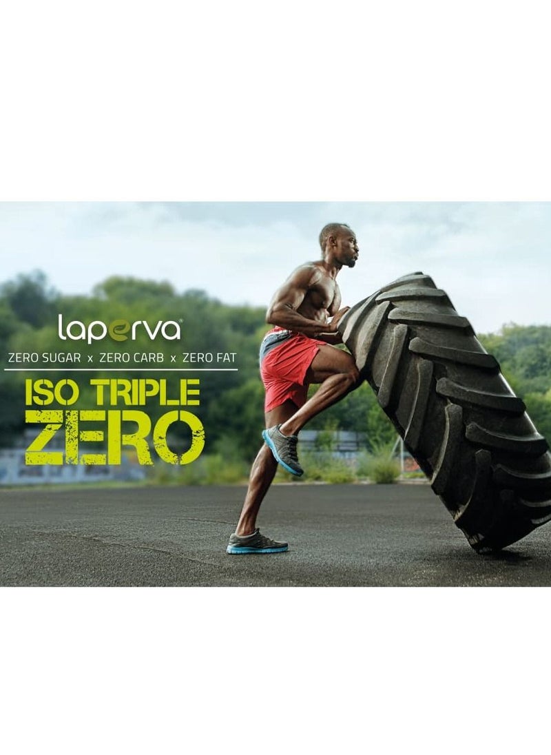 Laperva - Isolated Whey Protein Powder Triple Zero Next Generation 25g Protein Belgian Chocolate 5 Lb - Image 1