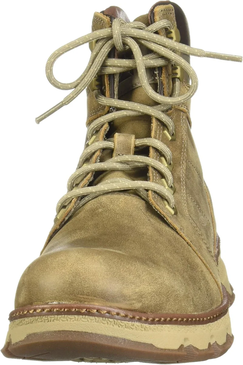 كاتربلر Ankle-High Leather Boots