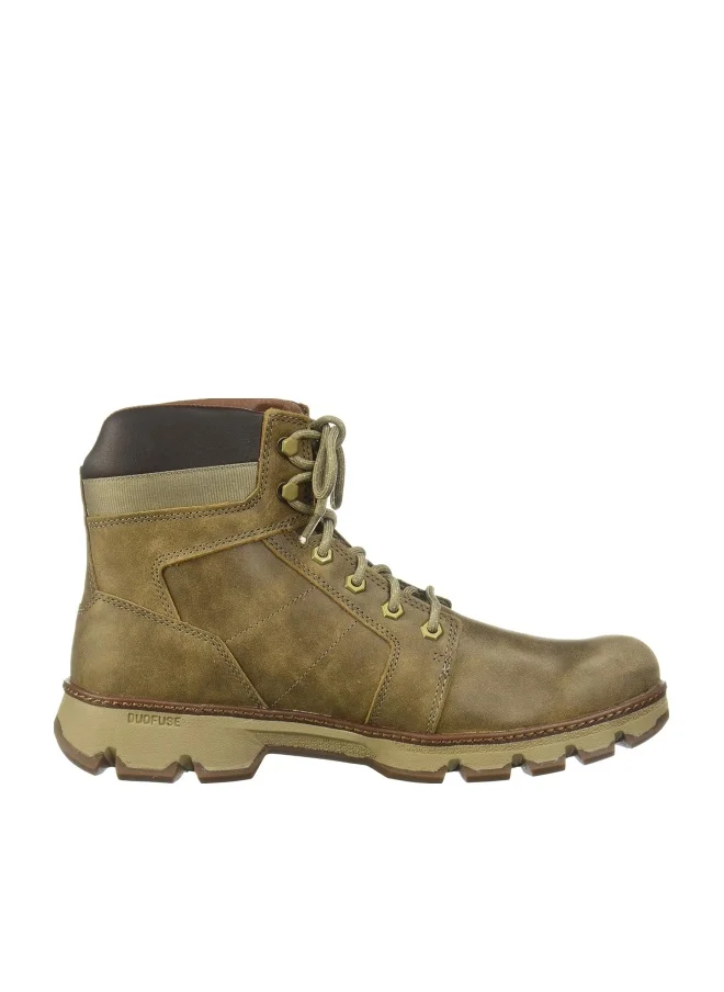 كاتربلر Ankle-High Leather Boots