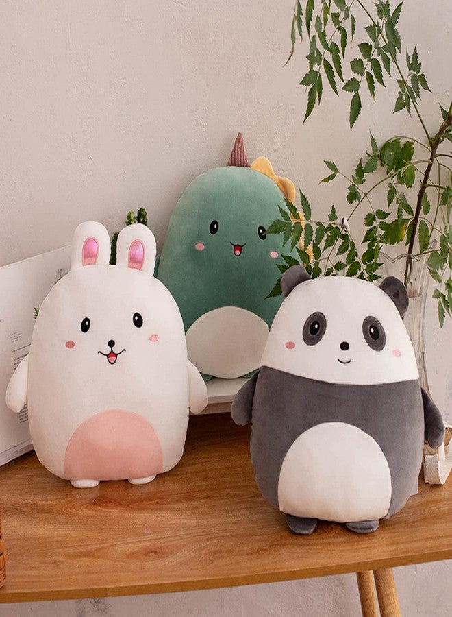 lannery وسادة باندا قطيفة من لانيري، لعبة باندا محشوة، وسادة عناق قطيفة كاواي، هدايا لتزيين الغرفة، عيد ميلاد، 16 بوصة - Image 3