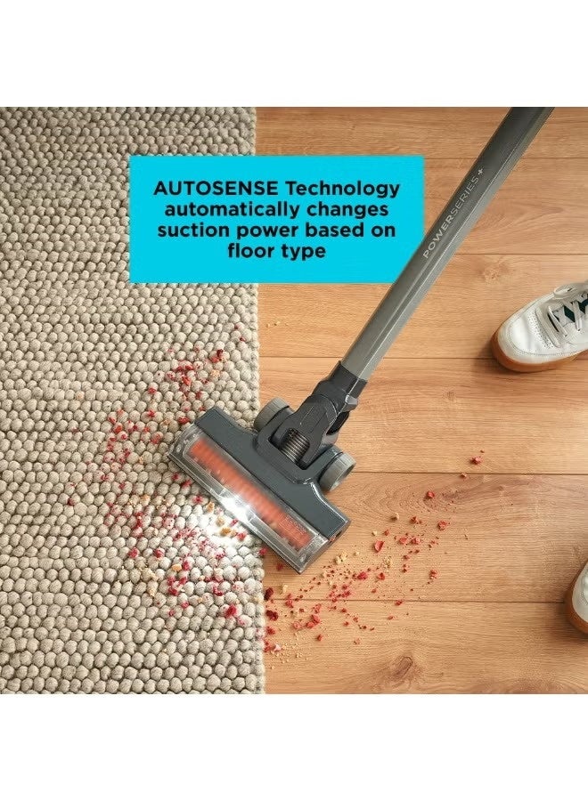 Black+Decker Cordless Stick Vacuum Cleaner, 18V, Cyclonic Filtration, Floor Sense Technology, Edge Cleaning, 40-Min Runtime, Self-Standing Design, LED Headlights - Image 4