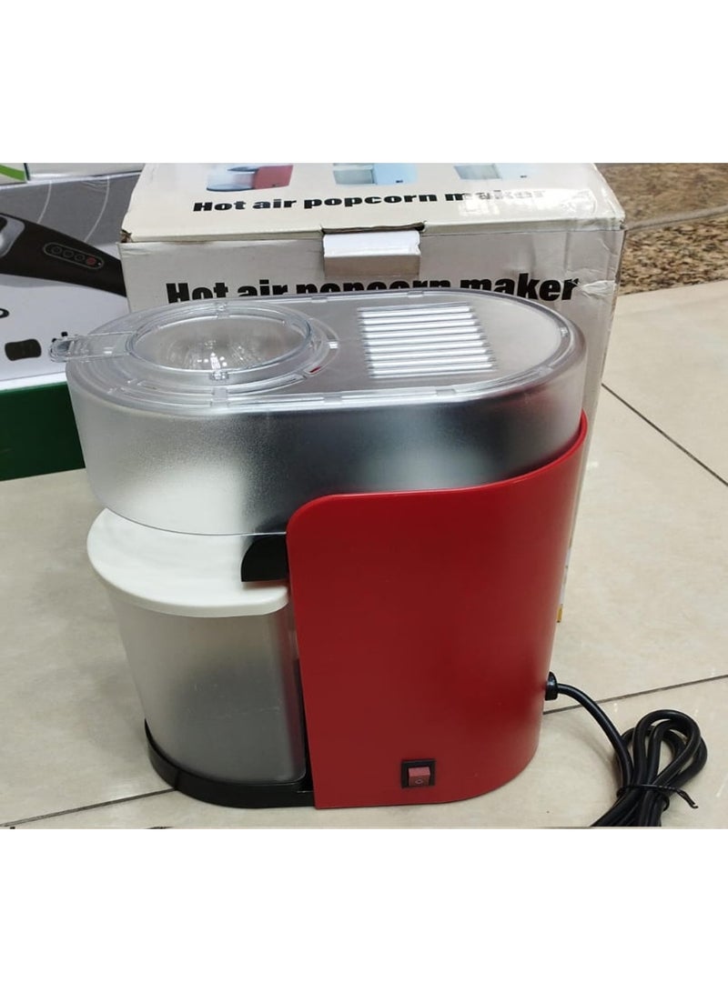 DubaiGallery Home Electric Popcorn Maker LY-BH01 – Hot Air Technology, Oil-Free Healthy Popcorn, Compact Design, Easy Operation, Perfect for Family Fun - Image 2