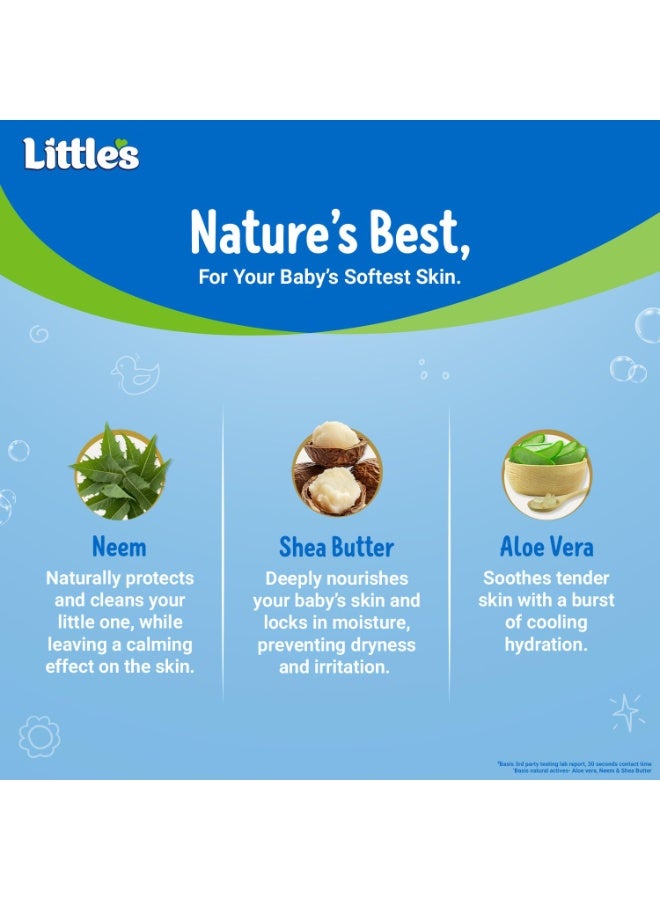 Little's Organix Moisturizing Baby Bathing Bar | Skin Balanced pH 5.5 | 75g x PO 1 | 100% Soap Free & Tear Free Newborn Baby Soap | Shea Butter, Aloe & Neem | Hypoallergenic & Dermatologically Tested - Image 2