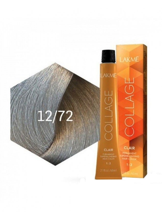 LAKME - Lakme Collage Permanent Hair Color 12/72 - Image 1