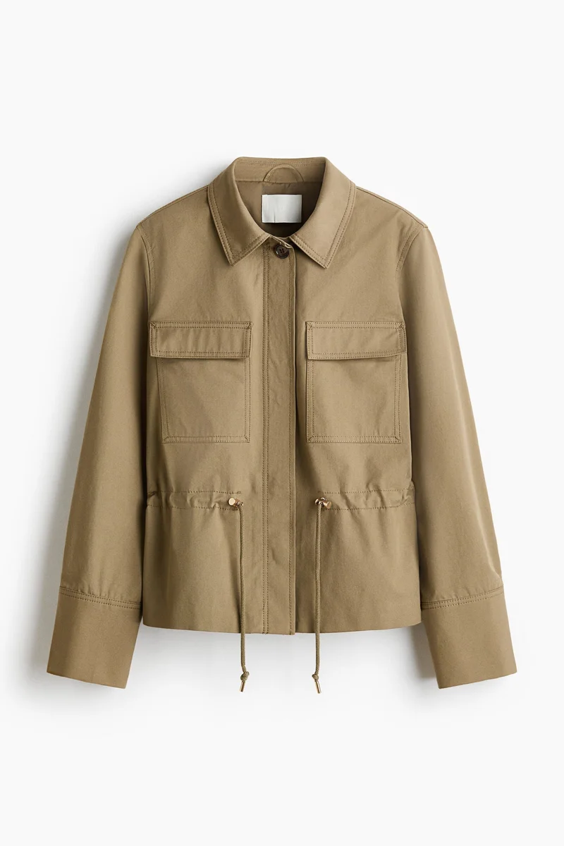 H&M  Cotton twill jacket for Women | Best Price UAE