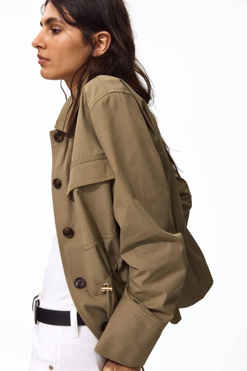 H&M  Cotton twill jacket for Women | Best Price UAE