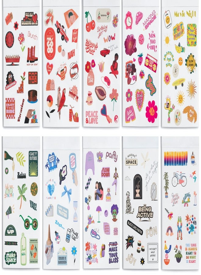ban.do Sticker Book with Over 700 Assorted Stickers and 35 Sheets with Fun/Colorful/Aesthetic Pack for Scrapbooking Planners or Journals, Issue 7 - Image 3