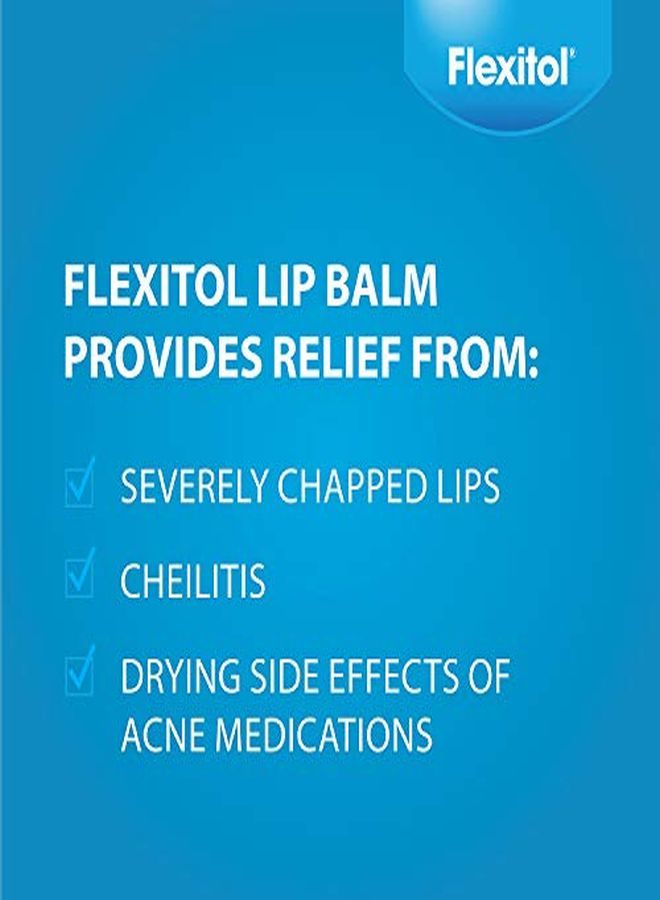 Flexitol Lip Balm, 0.35 Ounce Tube (3 Pack) - Image 5