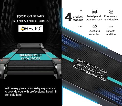 SHEJIO Treadmill (Running Belt) Walking Belt Compatible with Proform Crosswalk GT,Part Number 142851,6030287,Model 297390 - Image 5