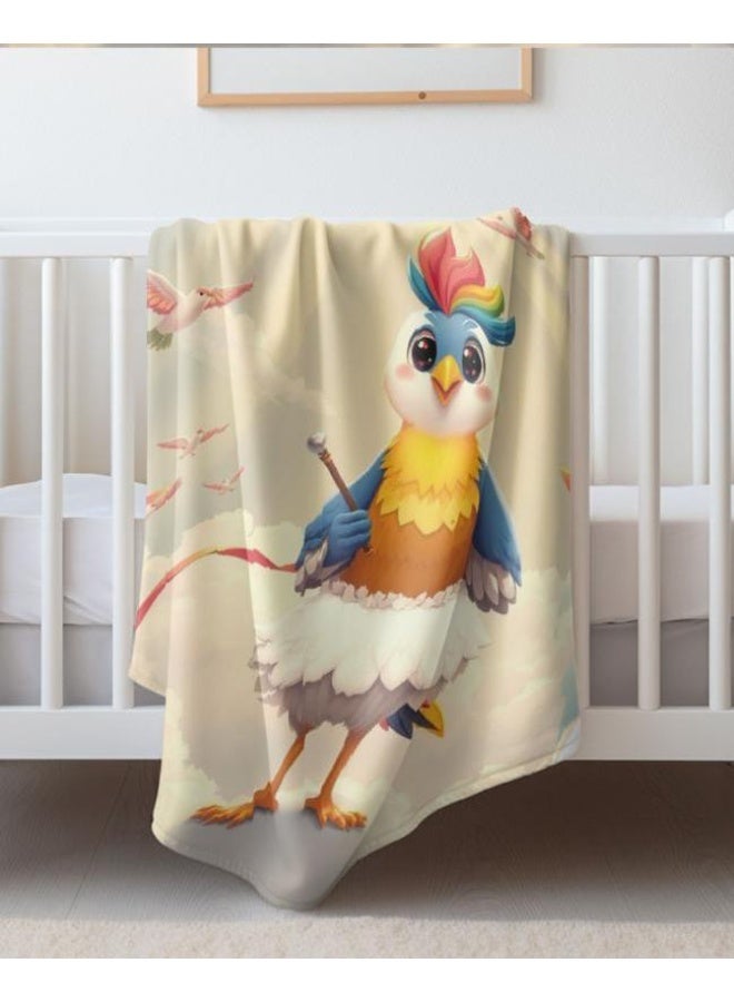 general Children's or student cartoon flannel thin blanket (warm and comfortable, suitable for sleep, games) 100cm*150cm - 189 - Image 1