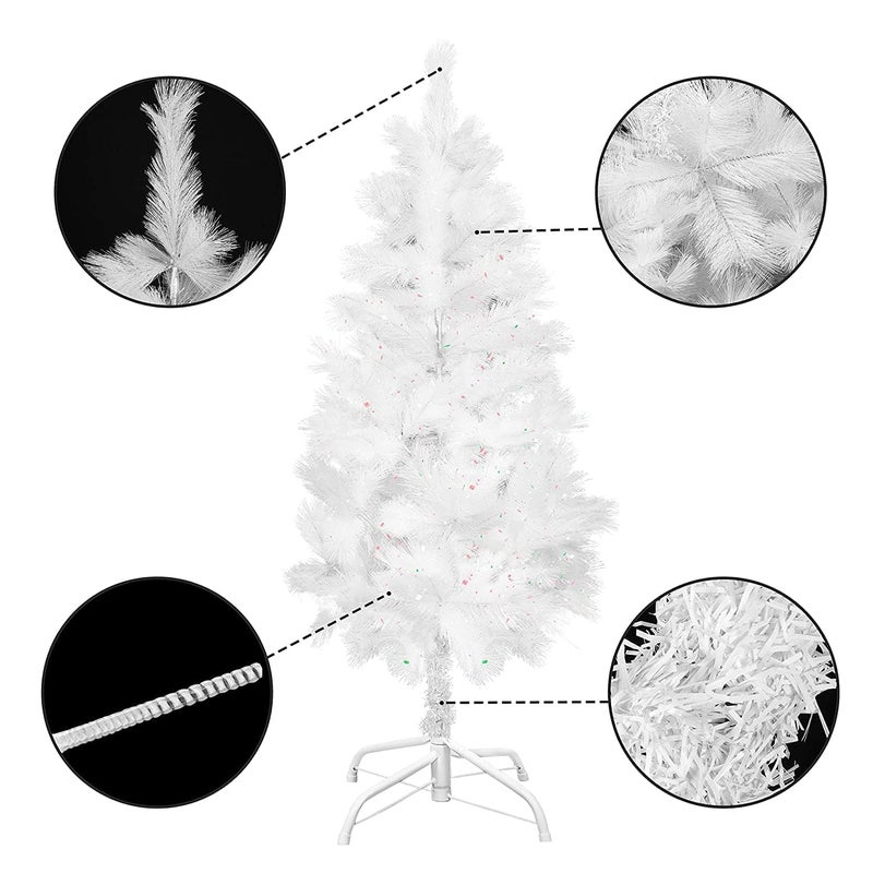 Northland Artificial White Christmas Tree 5 Feet Heavy Bushy Christmas Tree for Christmas Decorations Xmas Tree Christmas Tree 5 Feet for Home Church Office School College Only Tree - Image 3