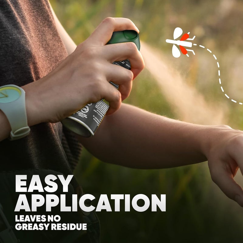 OFF! ! Deep Woods Insect Repellent Aerosol, Bug Spray with Long Lasting Protection from Ticks and Listed Bugs, 6 oz - Image 2