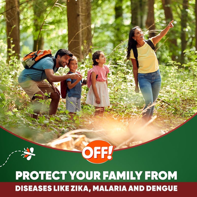 OFF! ! Deep Woods Insect Repellent Aerosol, Bug Spray with Long Lasting Protection from Ticks and Listed Bugs, 6 oz - Image 4