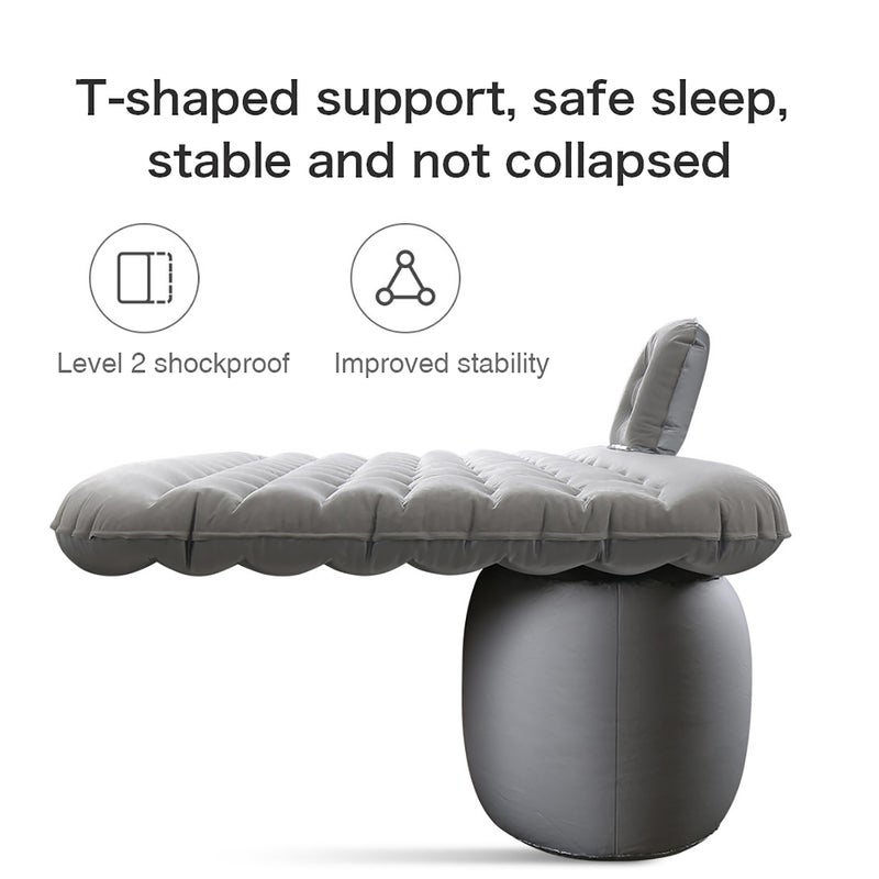 Out of bounds car inflatable travel cot grey - Image 5