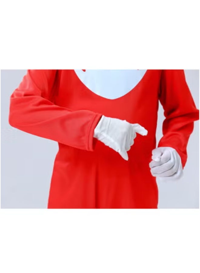 Red Sonic Advance Costume Sonic the Hedgehog Cosplay Halloween Costume for Kids - Image 3