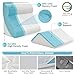 Kingfun 4PCS Orthopedic Bed Wedge Pillow Set for Headboard Post Surgery Memory Foam Support Pillows for Back Neck and Leg Pain Relief Adjustable Triangle Pillow Acid Reflux Anti Snoring GERD - Image 4