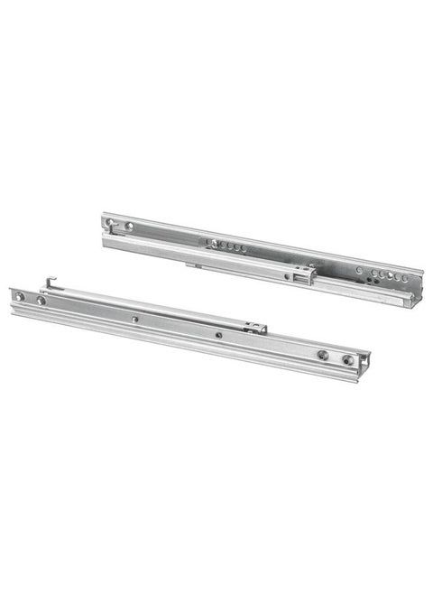Drawer runner, soft-closing
