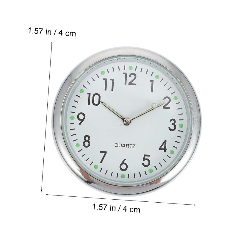 Adhesive Digital Dashboard Clock with Luminous Display for Auto Home Office Use - Image 3