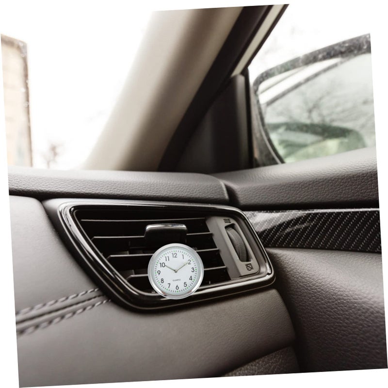Adhesive Digital Dashboard Clock with Luminous Display for Auto Home Office Use - Image 4