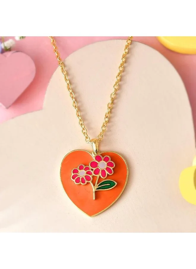 فويلا Valentine's Day Daisy Dual Pendants