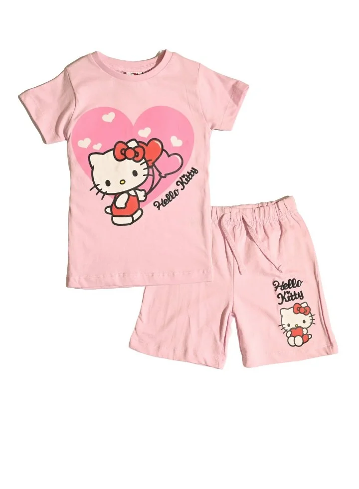 Hello Kitty HELLO KITTY GIRLS T-SHIRT & SHORT SET‬