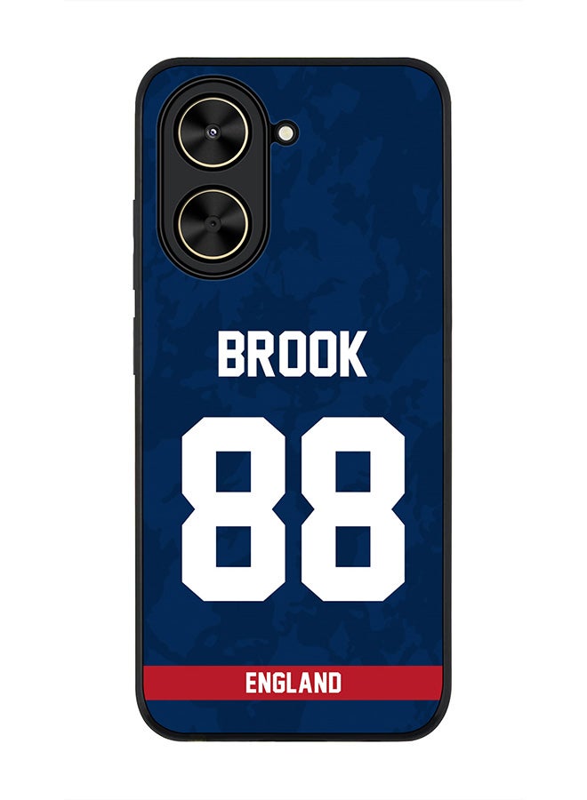 Stylizedd For Xiaomi Poco C71 / Redmi A5 4G Case,Slim fit Camera Protection, Shockproof Thin Phone cover  - England Harry Brook, Jersey No 88 - Image 1