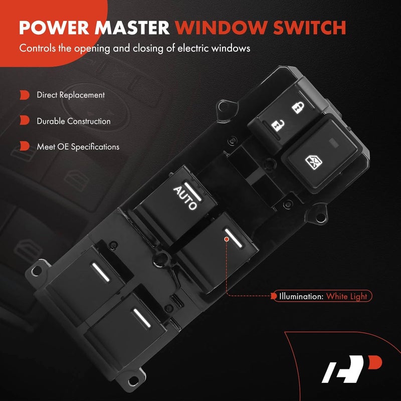 A-Premium Master Power Window Switch for Honda Civic 2012-2013 - Image 3