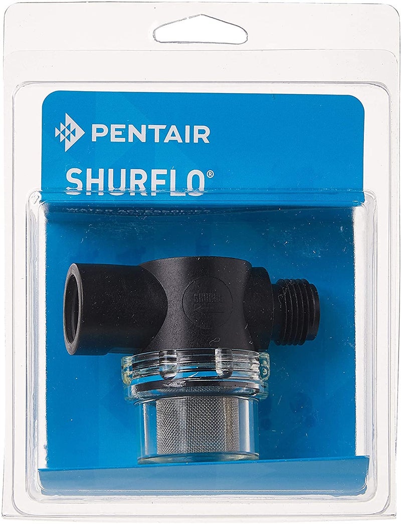 Shurflo 255-213 1/2" MNPT x FNPT Inline Strainer for 2088 Series Pumps - Image 2