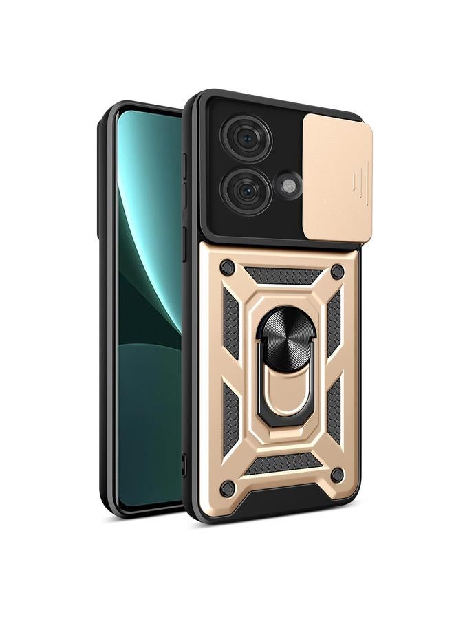 اس-توب جراب لهاتف Motorola Edge 40 Neo 5G بتصميم غطاء كاميرا منزلق من مادة TPU الهجينة لهاتف الكمبيوتر الشخصي - Image 1