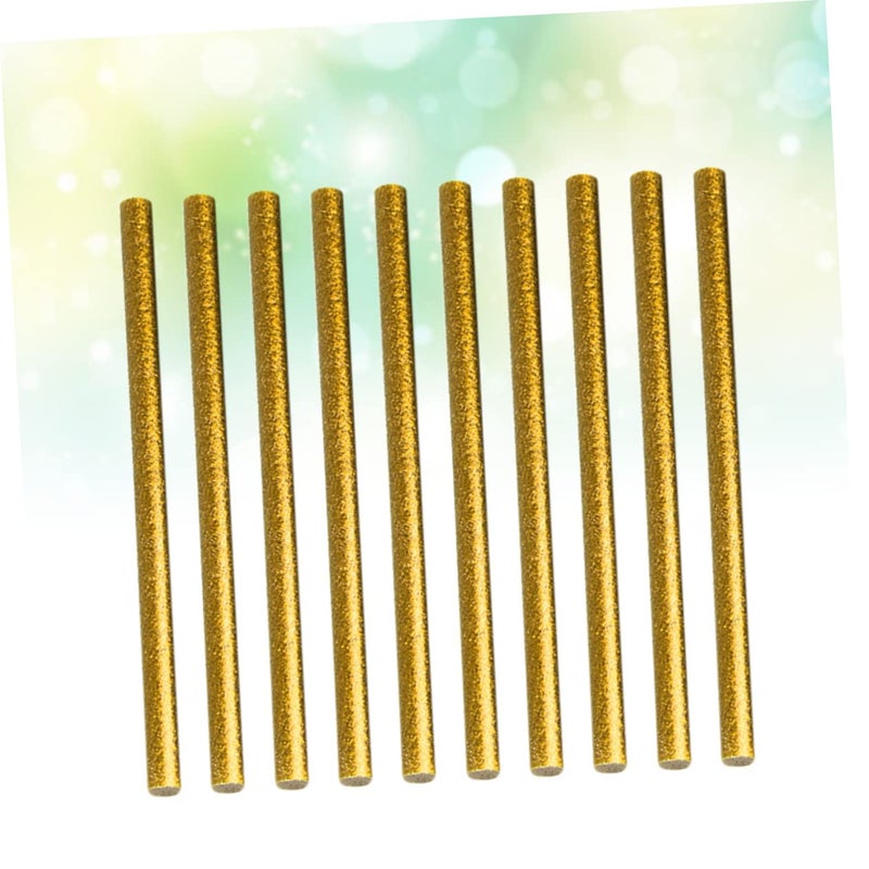 DOITOOL 100pcs Colorful Hot Melt Glue Sticks High Adhesive for Projects Beautiful Golden for Ceramics Fast Bonding - Image 5