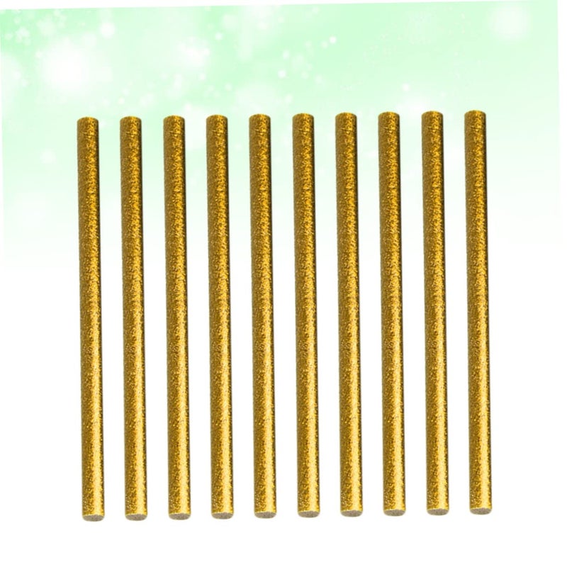DOITOOL 100pcs Colorful Hot Melt Glue Sticks High Adhesive for Projects Beautiful Golden for Ceramics Fast Bonding - Image 4