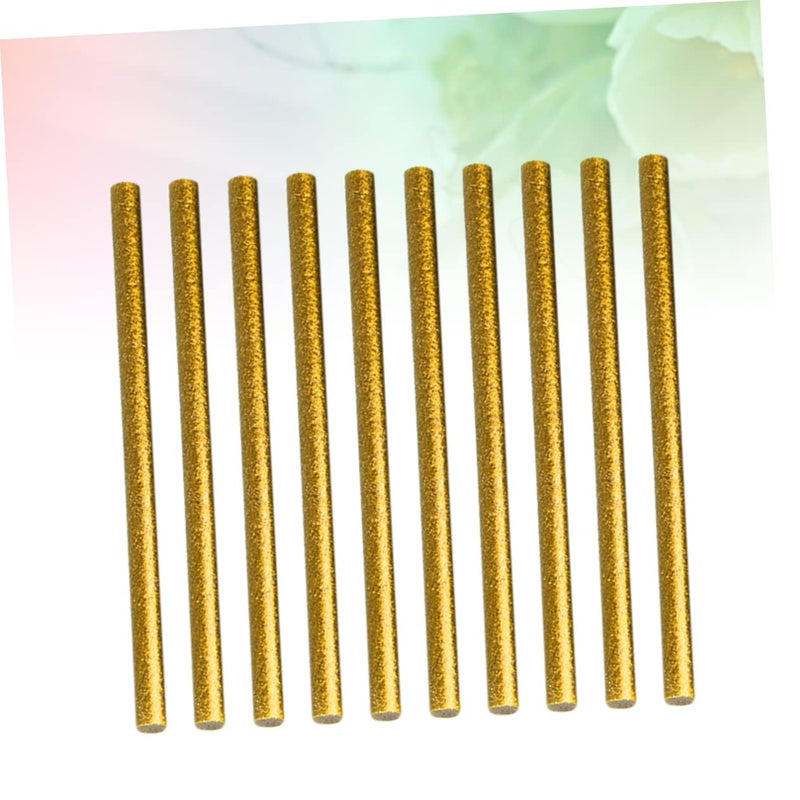 DOITOOL 100pcs Colorful Hot Melt Glue Sticks High Adhesive for Projects Beautiful Golden for Ceramics Fast Bonding - Image 3