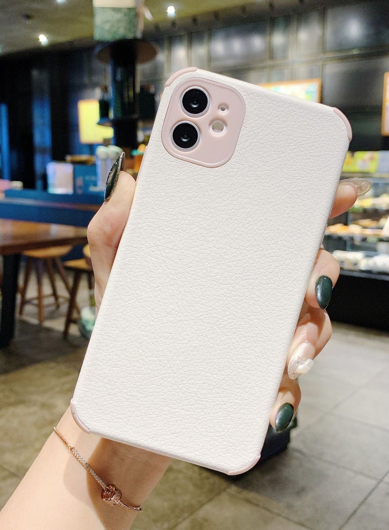 حافظة هاتف محمول بلون صلب مناسبة لـ iPhone