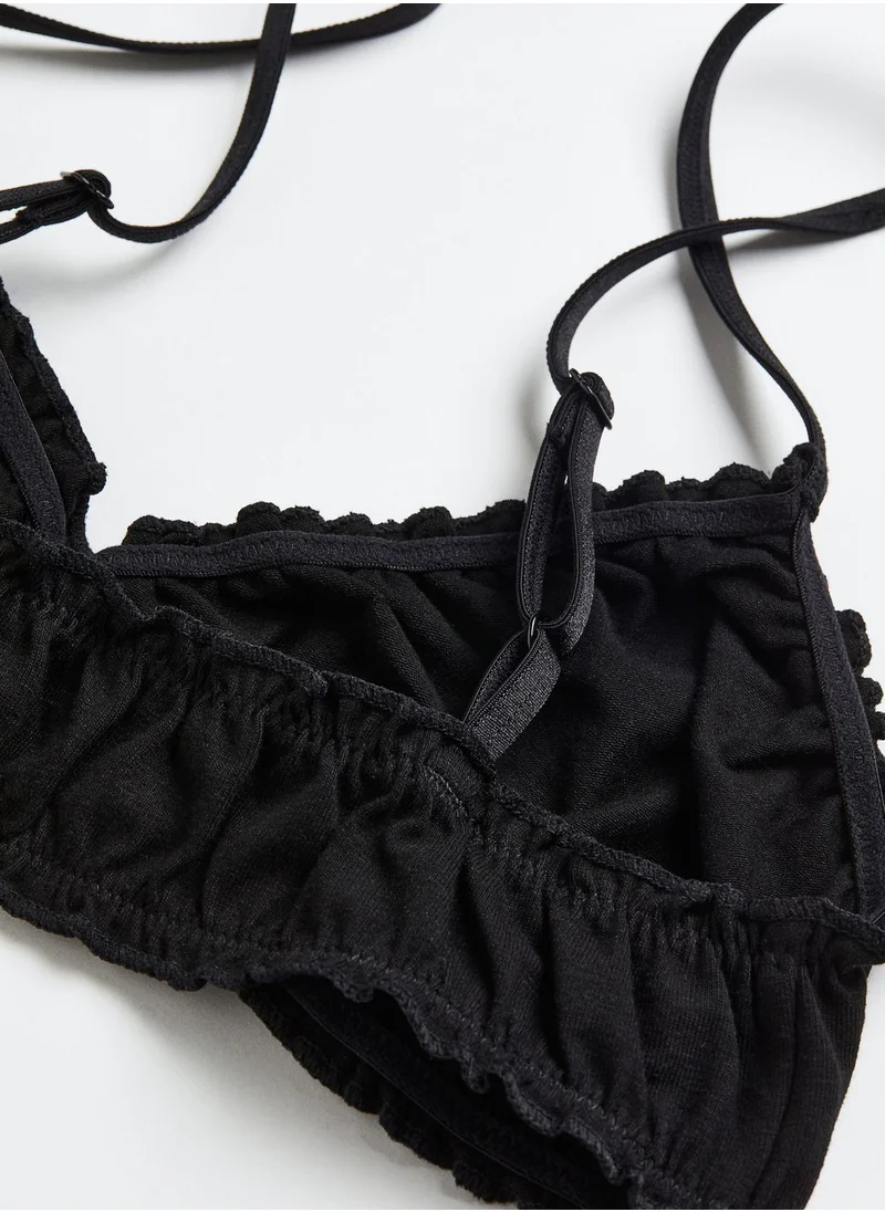 H&M Plunge Neck Bra