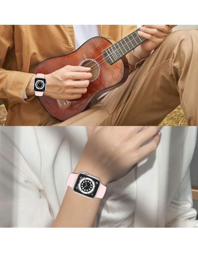 Silicone Band for Apple Watch Series 2/3/4/5/6/7SE 42mm 44mm 45mm 49mm/l - Image 2