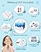 Givzan Kids Makeup Kit for Girl Frozen Toys for Makeup Sets Princess Toys Real Washable Cosmetic Set with Mirror Play Make Up Birthday Gifts for 5 6 7 8 9 10 11 12 Years Old Kid - Image 4