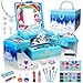 Givzan Kids Makeup Kit for Girl Frozen Toys for Makeup Sets Princess Toys Real Washable Cosmetic Set with Mirror Play Make Up Birthday Gifts for 5 6 7 8 9 10 11 12 Years Old Kid - Image 2