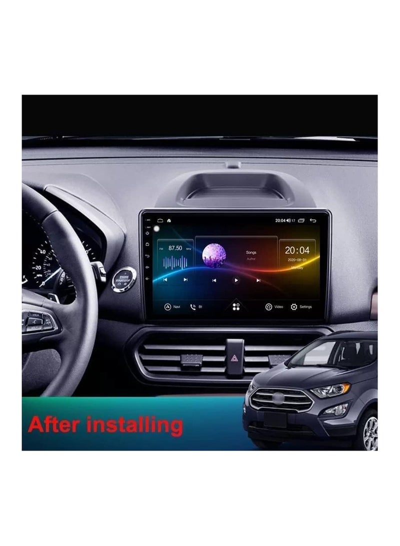 SHEZA STAR Android Car Stereo for Ford EcoSport Eco Sport 2017 2018 2019 2020 2021 1GB RAM 32GB ROM 10 Inch MirrorLink WiFi BT, DSP IPS Touch Screen with AHD Camera Included. - Image 2