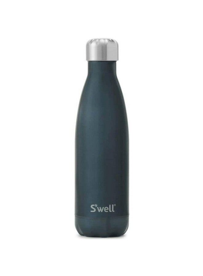 S'well S'well Vacuum Insulated Stainless Steel Water Bottle, Double Wall, 17 oz, Blue Suede - Image 1