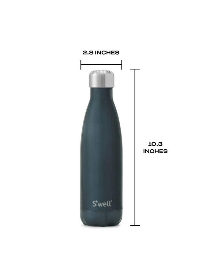 S'well S'well Vacuum Insulated Stainless Steel Water Bottle, Double Wall, 17 oz, Blue Suede - Image 5