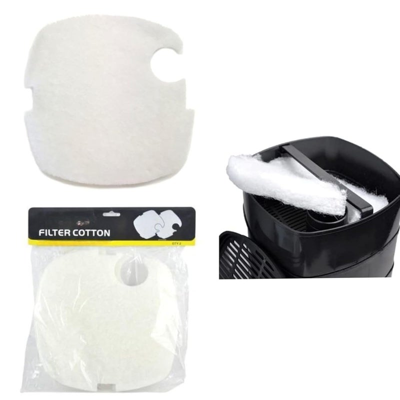 VAYINATO ® Sun-Sun HW-302 (2 Pcs) Aquarium Replacement Canister Filter Spare Sponges by Petzlifeworld - Image 1