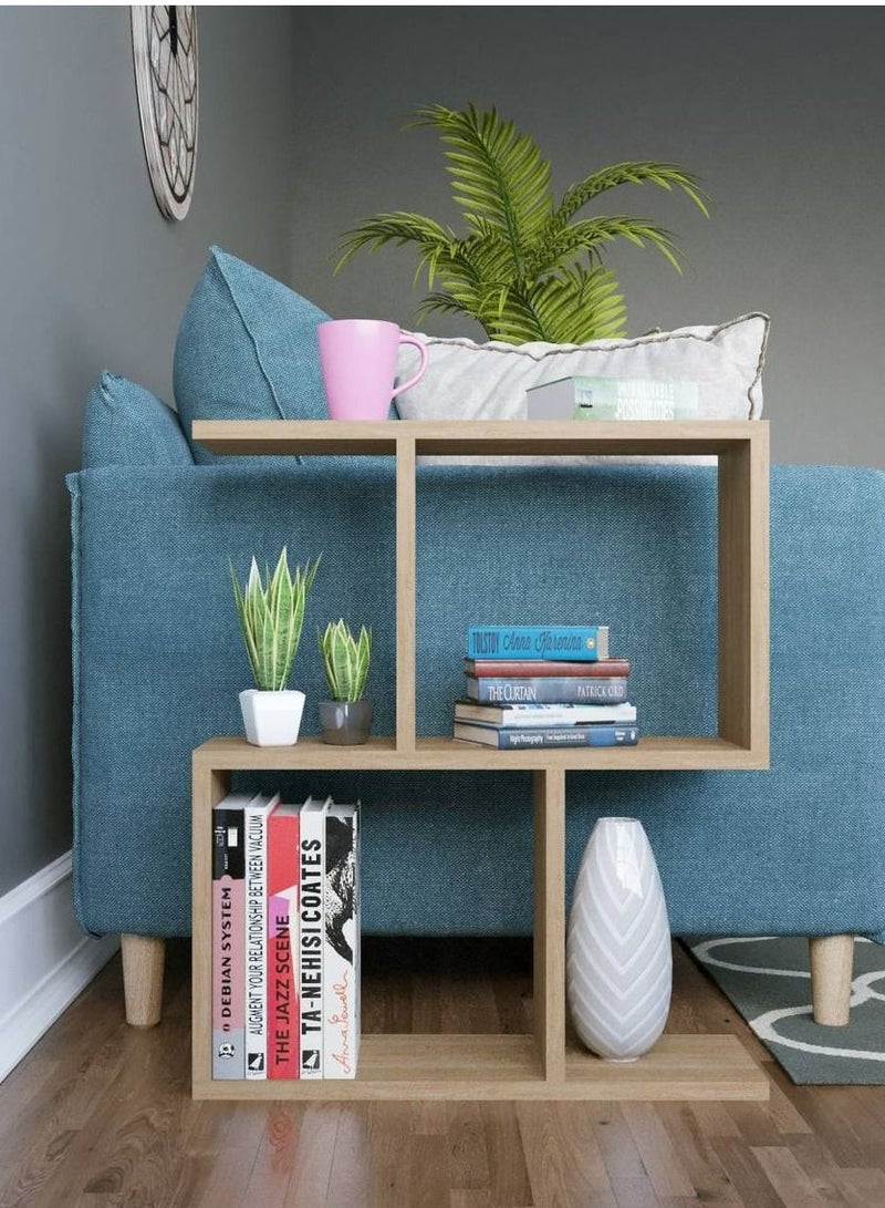 MODERN HOME side and Coffee Table - 60×60×20 Cm - beige  - Image 5