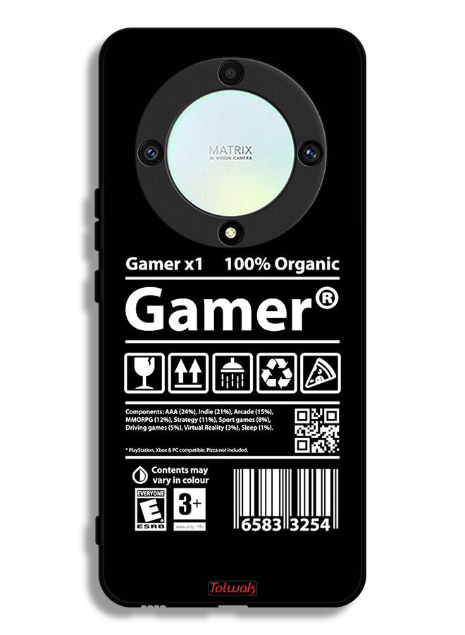 Tolwak Honor X9a Protective Case Cover Gamer Sticker - Image 1