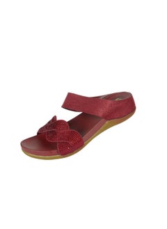 Michelle Morgan 092-2591 صندل كاجوال للسيدات من ميشيل مورجان، بوردو، 114RC277  - Image 3