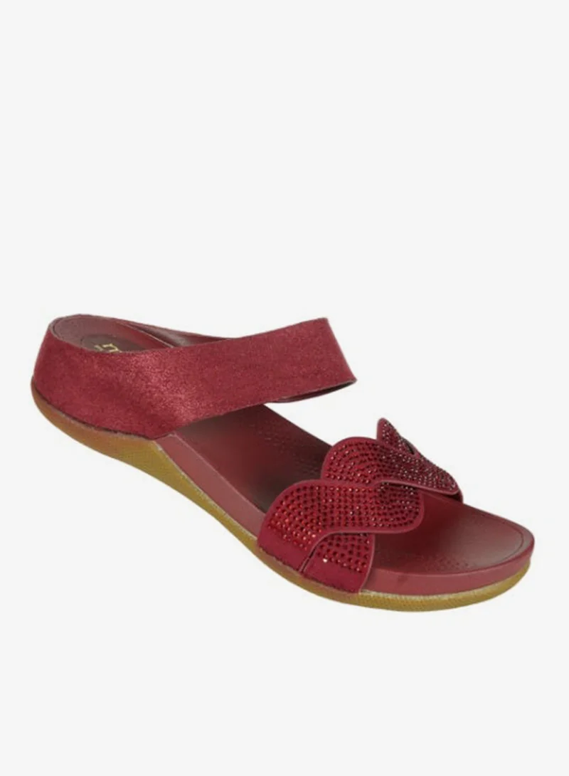 092-2591 Michelle Morgan Ladies Casual sandals 114RC277 Bordo