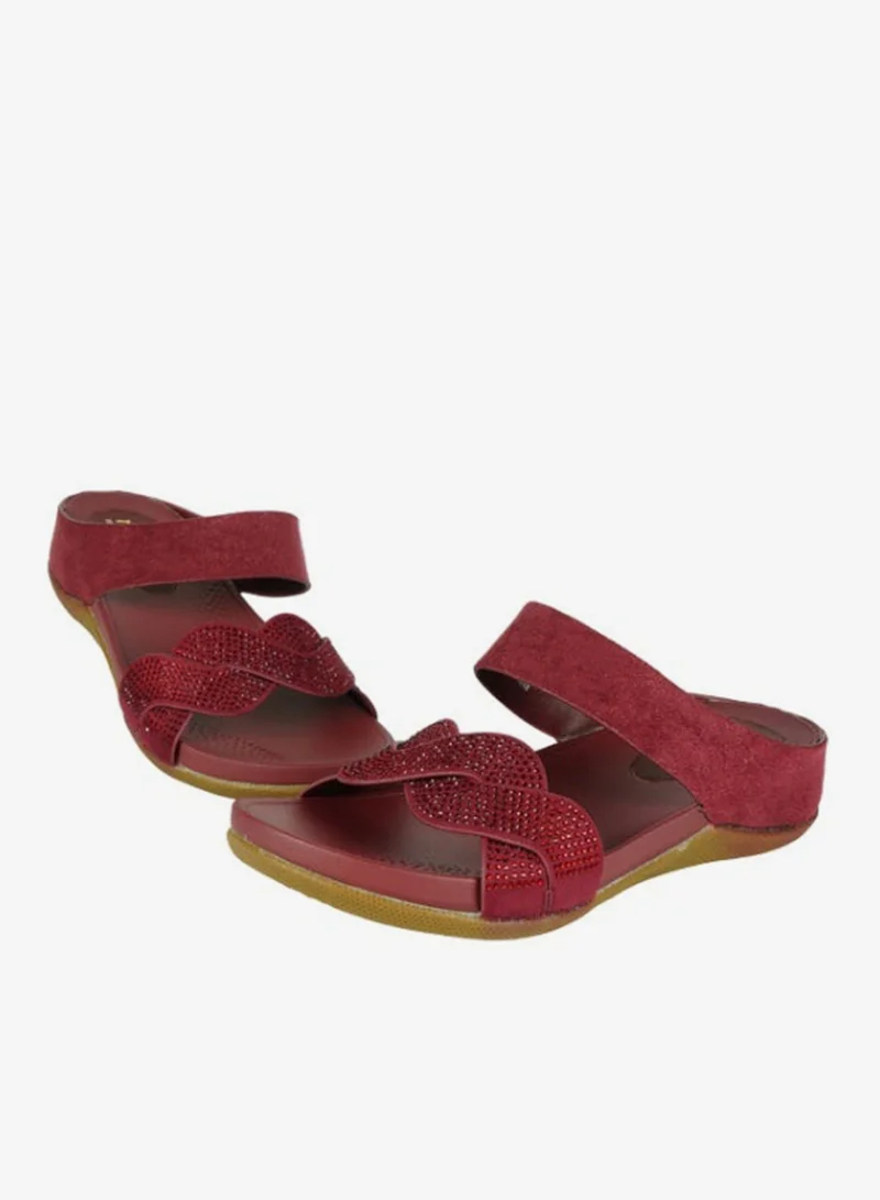 Michelle Morgan Bordo 092-2591 Michelle Morgan Ladies Casual sandals 114RC277 Bordo for Women | Best Price UAE