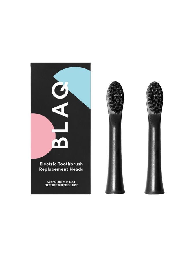 Blaq Sonic Toothbrush Replacement Heads (2 Pack) - Image 1