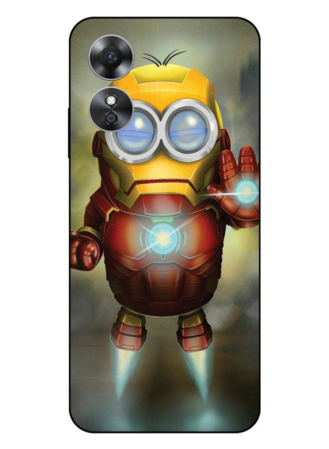 EYE CATCH Printed Protective Case Cover For Oppo A17  -  Minion Of Steel - Image 1